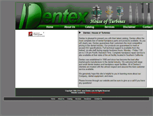 Tablet Screenshot of dentex-houseofturbines.com